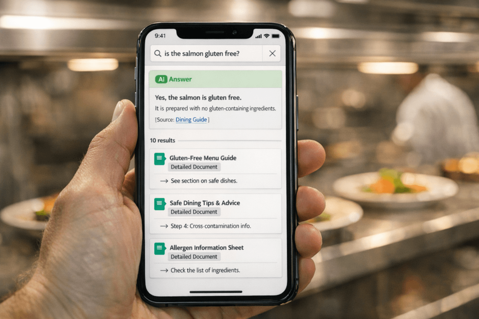 Your Staff Asked a Question. The Answer Came From Your Own Kitchen.